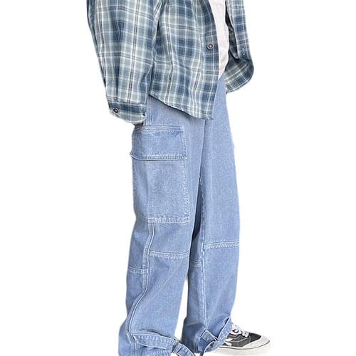 Douhoow Loose Jeans For Men