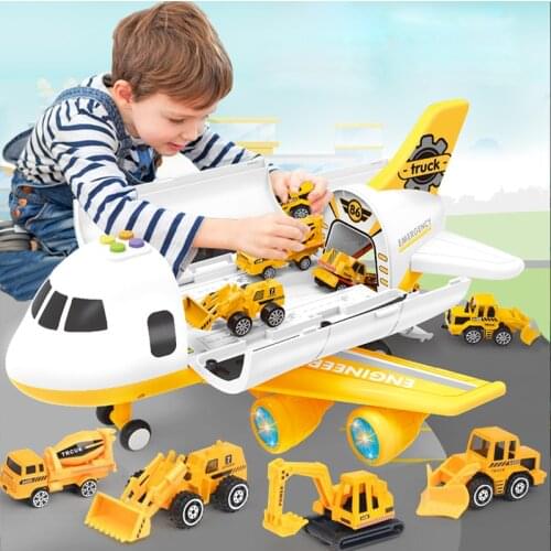 Music Story Simulation Track Inertia ChildrenS Toy Aircraft Large Size Passenger Plane Kids Airliner Toy Car