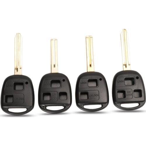 Kutery 10pcs Remote Key Case Cover Shell For Lexus RX300 ES300 LS400 GX460 For Toyota Corolla Land Cruiser YARIS CAMRY RAV4