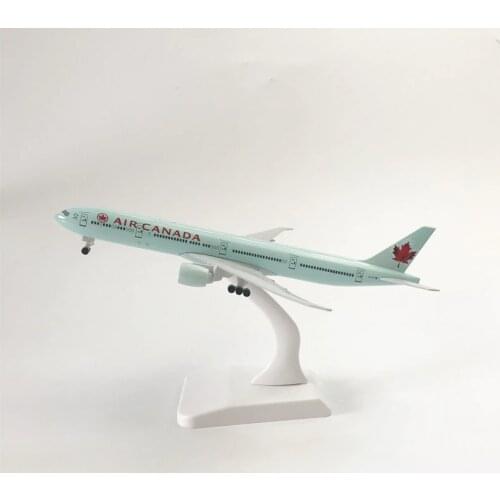 20CM AIR CANADA Boeing 777 Airplane Model Plane Model Alloy Metal Diecast Aircraft Model Toy Plane Gift Dropshipping Store