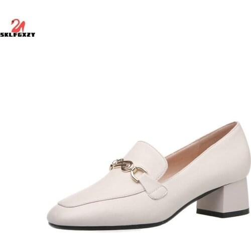 SKLFGXZY Ms. Dress Shoes Fashion Leisure Shoes Leather Wedding Party Shoes High Heels Pumps Shoes Black