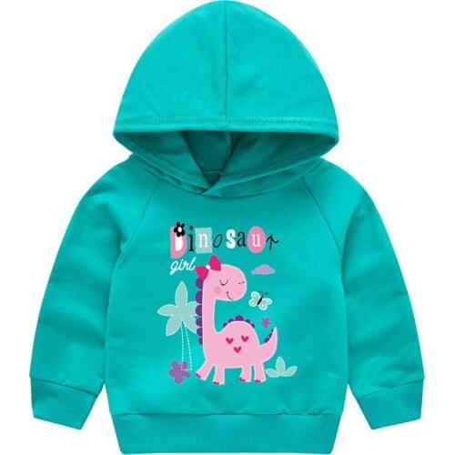 New Toddler Hoodies Cartoon T-Shirt Spring Boy Girl Cute Long Sleeve Sweatshirt Outdoor Top Infants 2-7 Years Exquisite Clothes