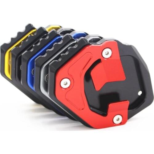 Motorcycle Kickstand Foot Side Stand Extension Pad Support Plate For Yamaha Tenere700 TENERE 700 Accessories