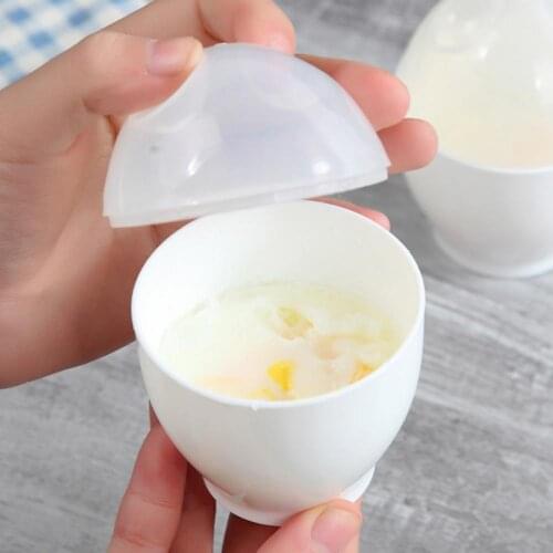 Portable Microwave Egg Cooker Boiler Maker Mini Quick Egg Cooking Cup Kitchen Tools For Breakfast Kitchen Baking Accessories