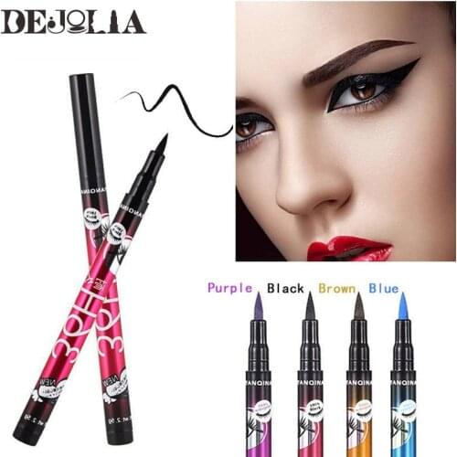 Beauty 1PC Professional Black Liquid Eyeliner Waterproof Quick-dry Long-lasting Eye Liner Pencil Pen Makeup Cosmetic Tools