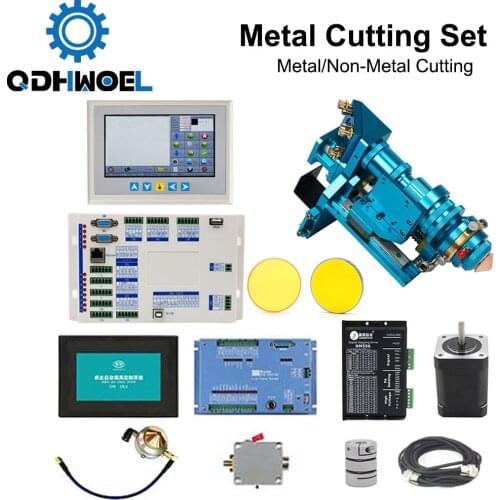 Ruida Metal Cutting Set CO2 Laser 150-500W Metal Non-Metal Hybrid Auto Focus for Laser Cutting Machine