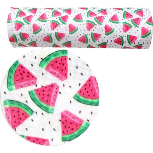 50*145cm Fruits Printed 4 Way Stretch Spandex Knit Fabric For Baby HeadWrap Bummies Clothing