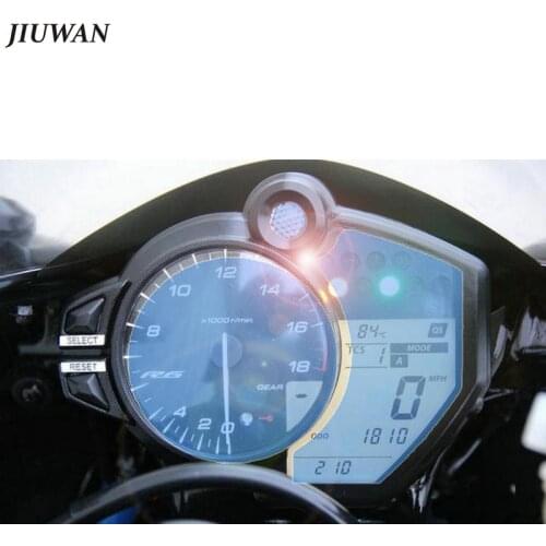 1 Set For YAMAHA YZF-R6 YZF600 R6 2017-2018 Motorcycle Speedometer Odometer Instruments Protective Film Explosion-proof Membrane