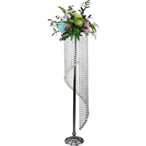 13pcs)90cm tall)Tall crystal chandelier table top centerpieces for weddings decoration yudao1880