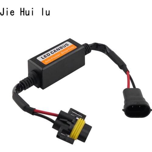 New 1Pc 9-36V H7 H3 H11 H4 9005 LED Resistor Load Decoder Canbus Error free Decoder Radio Interference Decoder Canceller