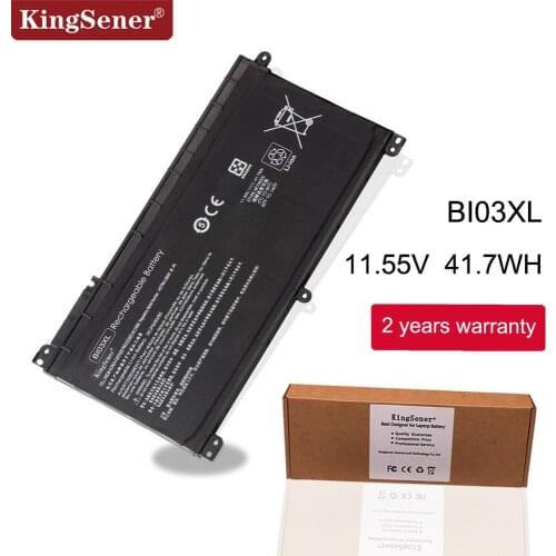 KingSener BI03XL Laptop battery for HP Pavilion X360 13-U100TU U113TU U169TU HSTNN-UB6W TPN-W118 Stream 14-AX010wm 14-AX020wm