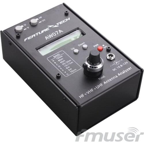 FMUSER AW07A SWR HF/VHF/UHF Antenna Analyzer 1.5-490Mhz Free Shipping
