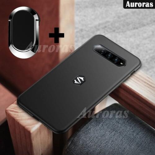 Auroras For Xiaomi Blackshark 4 Case Full Protection Soft Silicone Matte Cover For Black Shark 4 Pro Phone Case Funda Cover