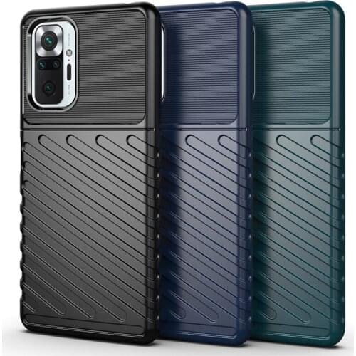 Bumper For Xiaomi Redmi Note 10 Pro Case For Redmi Note 10 Pro Cover Shockproof Soft Silicone Phone Cover For Redmi Note 10 Pro