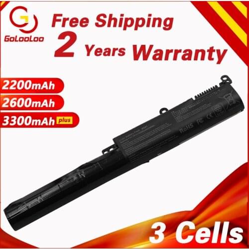 Golooloo 3 Cells Laptop Battery A31N1601 For ASUS X541U F541UA X541SA X541SC X541UA X541UV R541UA R541UJ R541UV