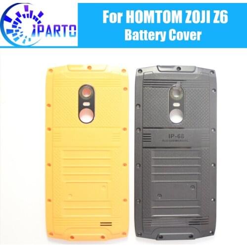 HOMTOM ZOJI Z6 Battery Cover 100% Original New Durable Back Case Mobile Phone Accessory for HOMTOM ZOJI Z6