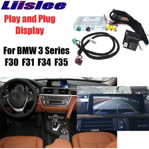 Liandlee Parking Camera Interface Reverse Back Up Camera Kits For BMW 3 F30 F31 F34 F35 CCC CIC NBT EVO Display Upgrade