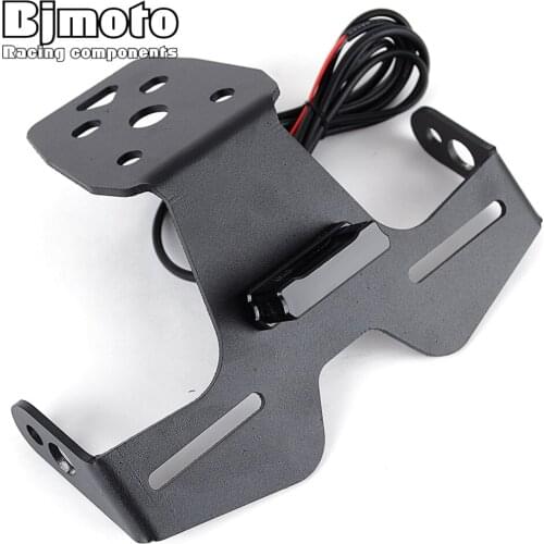 Motorcycle License Plate Bracket With Plate Light For Kawasaki Ninja ZX-25R NinjaZX25R 2020-2021 Tail Tidy Fender Eliminator