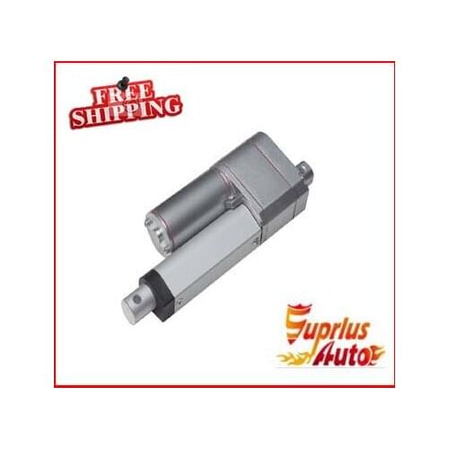 Free Shipping 12v 6 "/ 150mm Travel Linear Actuator, Potentiometer POT Signal Feedback, 1000N / 225LBS Load Linear Actuator