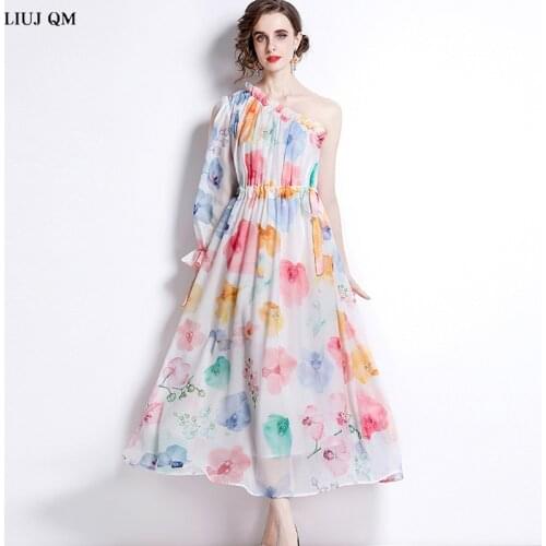 LIUJ QM Long Summer Dresses