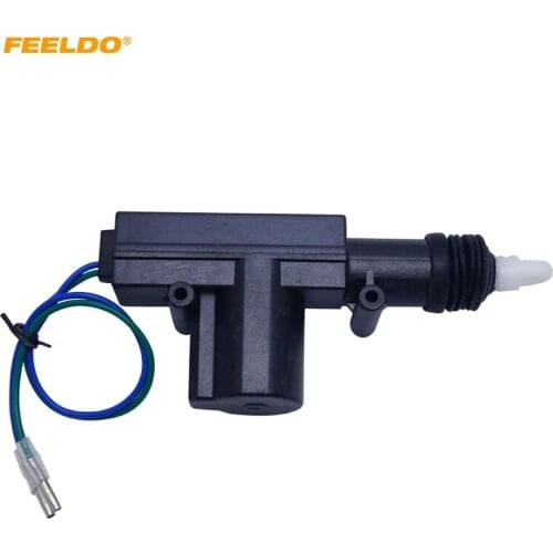 MOTOBOTS 1PC 2-Wire Car Central Lock System Single Gun Central Door Lock Actuator Motor #AM4661