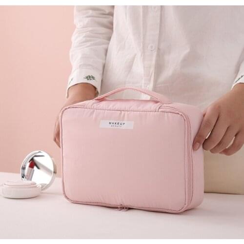 New ladies travel cosmetic bag, multi-functional cosmetic bag, ladies small bag, coin lipstick storage bag, ladies cosmetic bag