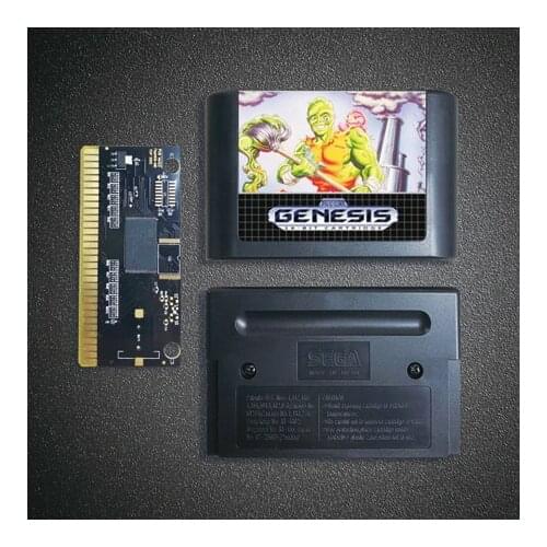Toxic Crusaders - 16 Bit MD Game Card for Sega Megadrive Genesis Video Game Console Cartridge