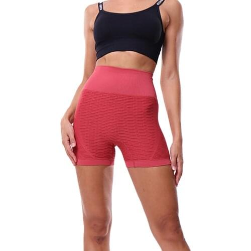 Women Sport Shorts Yoga Clothing Gym High Waist Push Up for Ladies Shorts Leggings Fitness Hip Lift Tight Sportswear