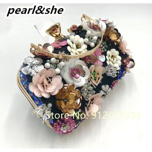 Womens Evening Clutch Bags Bridal Wedding Rhinestone Sequin Elegant Mini Handbag Luxury Wedding Purse Chain Shoulder Bag