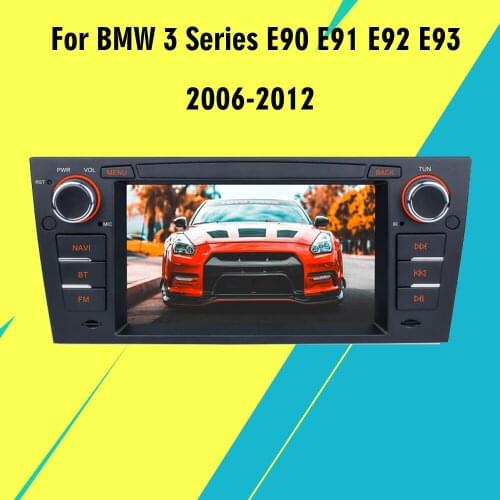 7'' Android Car Radio GPS Navigation Multimedia Player for BMW 3 Series E90 E91 E92 E93 2006-2012 Wifi BT SWC USB Stereo