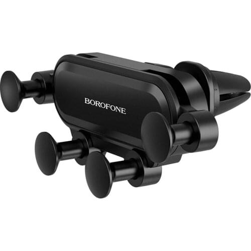 Car Bracket Air Vent Phone Holder Adjustable Gravity Car Phone Mount Universal Car Holder For Phone GPS Fashion