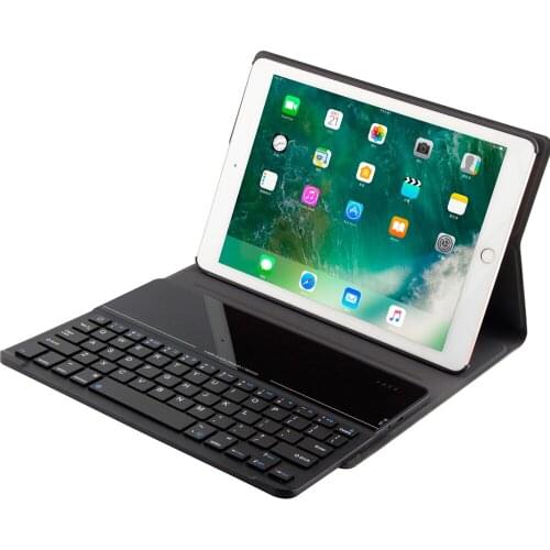 Kemile For apple ipad Air 2 9.7 Ultra Slim Glass Bluetooth 3.0 Keyboard Case for iPad air 9.7 Cover Stand W Removeable Keyboard