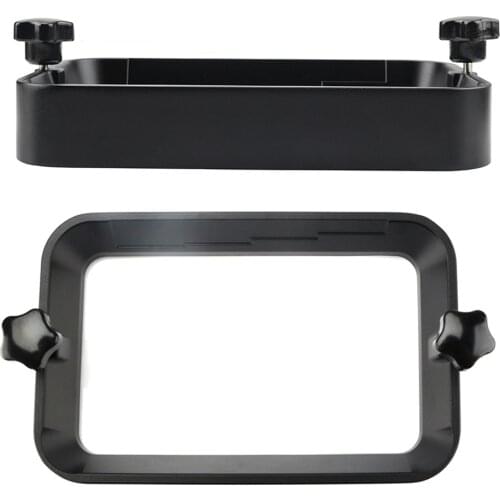 Latform Trough Kit Light Curing Printer Platform Resin Vat Set Aluminium with FEP Film Covers Durable 3D Printer Modular