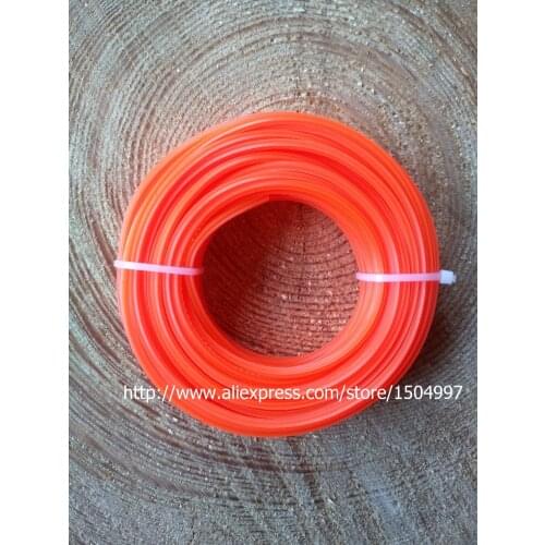 15 metres Spool Strimmer Cord Line Wire String Nylon Square, Star , Round Petrol TRIMMER HEAVY DUTY