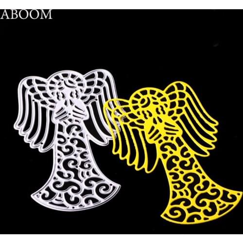 ABOOM New 1PC Silver Metal Carbon Steel Cutting Dies Embossing Folder Scrabooking Album Photo Decoration Cut Die Custom Template