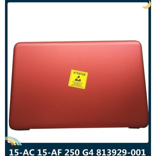 LSC Original New 813929-001 LCD Back Cover Case For HP 15-AC 15-AF 250 G4 A Shell Red