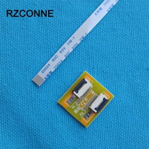 10Pin to 10Pin ZIF 0.5mm Connector Adapter with Extension FFC Cable 100-600mm can choose new 2set