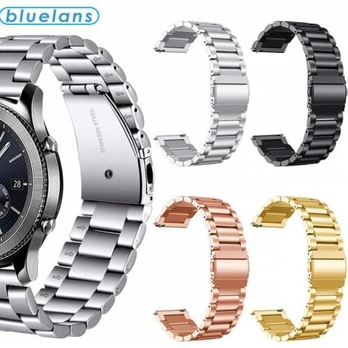 18/22/20/24mm Strap Stainless Steel Watch Band for Samsung/Frontier Bracelet Wearable Devices Smart Accessories