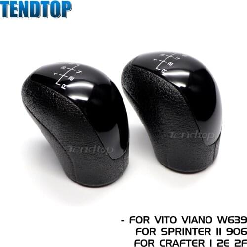 1Pcs 5/6 Speed Lever Stick Gear Shift Knob Car Styling For Mercedes-Benz VITO VIANO W639 SPRINTER II 906 For VW CRAFTER I 2E 2F