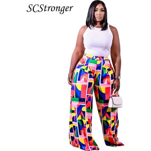Женские брюки широкие SCSTRONGER China At AliExpress