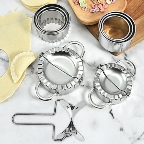 11pcs/set Dumpling Maker Dough Press Pie Ravioli Press Cutter Dumpling Wrapper Making Mould Tool