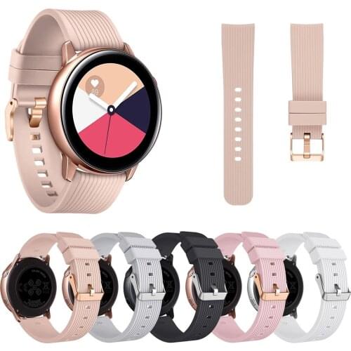 Colorful Soft Silicone Replacement Strap for Garmin Vivoactive3 Vivomove HR Smart wristband for Garmin Forerunner 245 Watch band