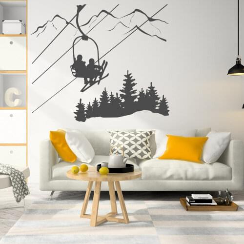 DIYWEIYUE Wall Stickers Trees