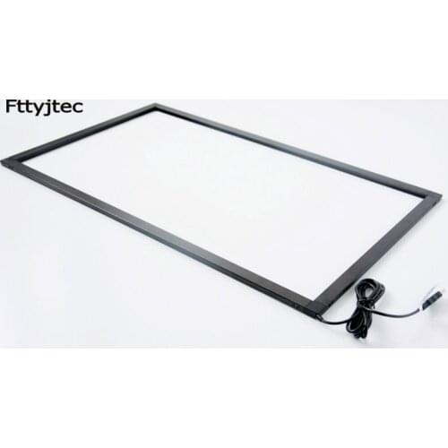 Fttyjtec 24 inch 16:9 Ratio 10 points infrared touch screen overlay IR touch frame usb touch screen panel for monitor