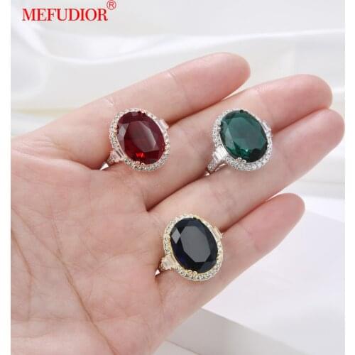 Кольца с бриллиантами MEFUDIOR China At AliExpress