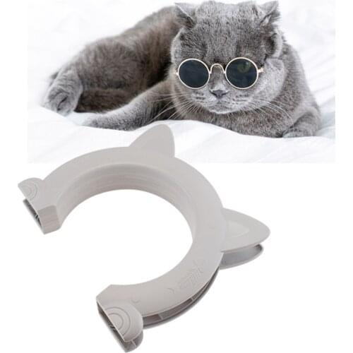 Cute Interior Cat Door 18x18cm Kitten Pet Door Pass Hole Hiding Access