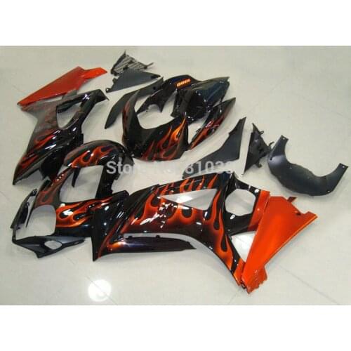 Motorcycle Fairing kit for GSXR1000 07 08 GSX-R GSXR 1000 K7 2007 2008 Classical Red black Fairings set+giftsSK47