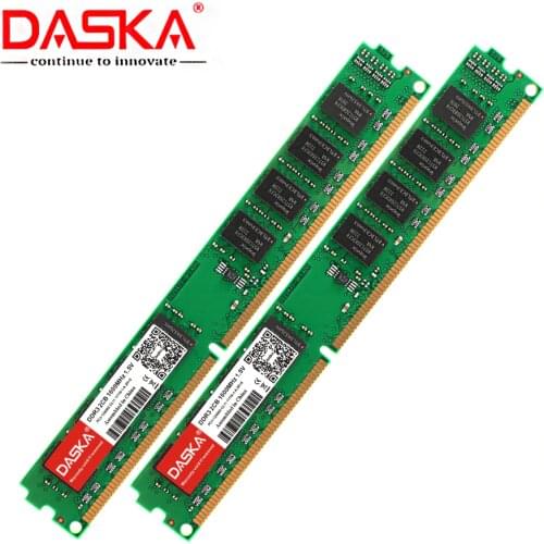 DASKA New DDR3 4GB 2GB 1600/1333 MHz PC3-12800/10600 Desktop Memory DDR 3 Motherboard Ram DIMM