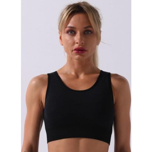 New Seamless Yoga Padded Push Up Shockproof Gathered Sports Sports Bra Sweat Hygroscopic Releasing Fitness Vest