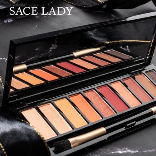 10 Colors/Set Eyeshadow Palette Long Lasting Waterproof Sweatproof Makeup Palette Matte Pearlescent Eye Shadow Cosmetic TSLM1